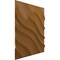 Ekena Millwork 19 5/8in. W x 19 5/8in. H Modern Wave EnduraWall Decorative 3D Wall Panel Covers 2.67 Sq. Ft. WP20X20MWDVG - alternate 4